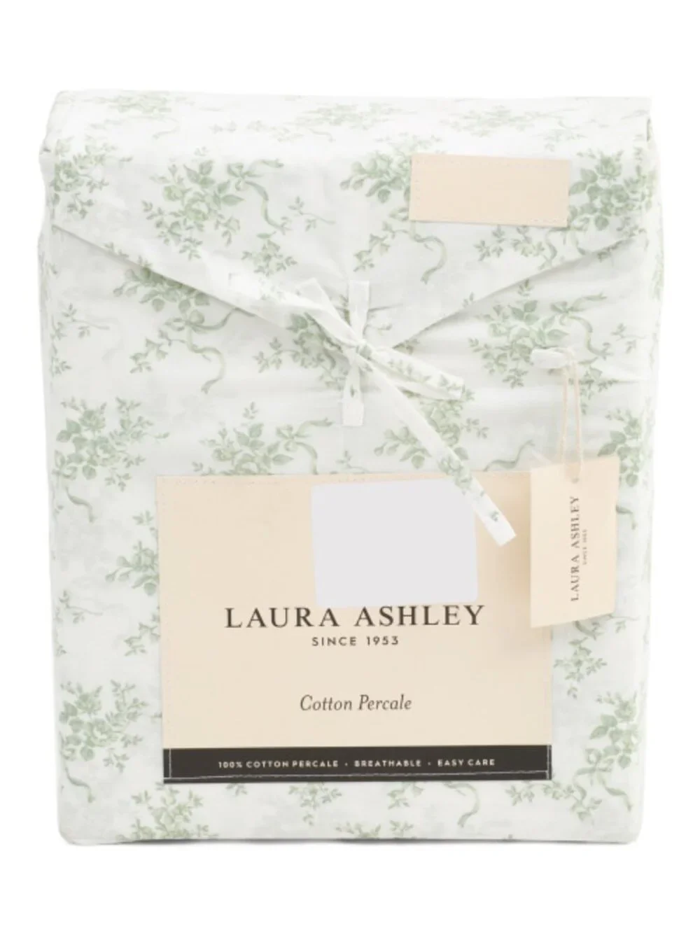 LAURA ASHLEY Cotton Floral Sheet Set